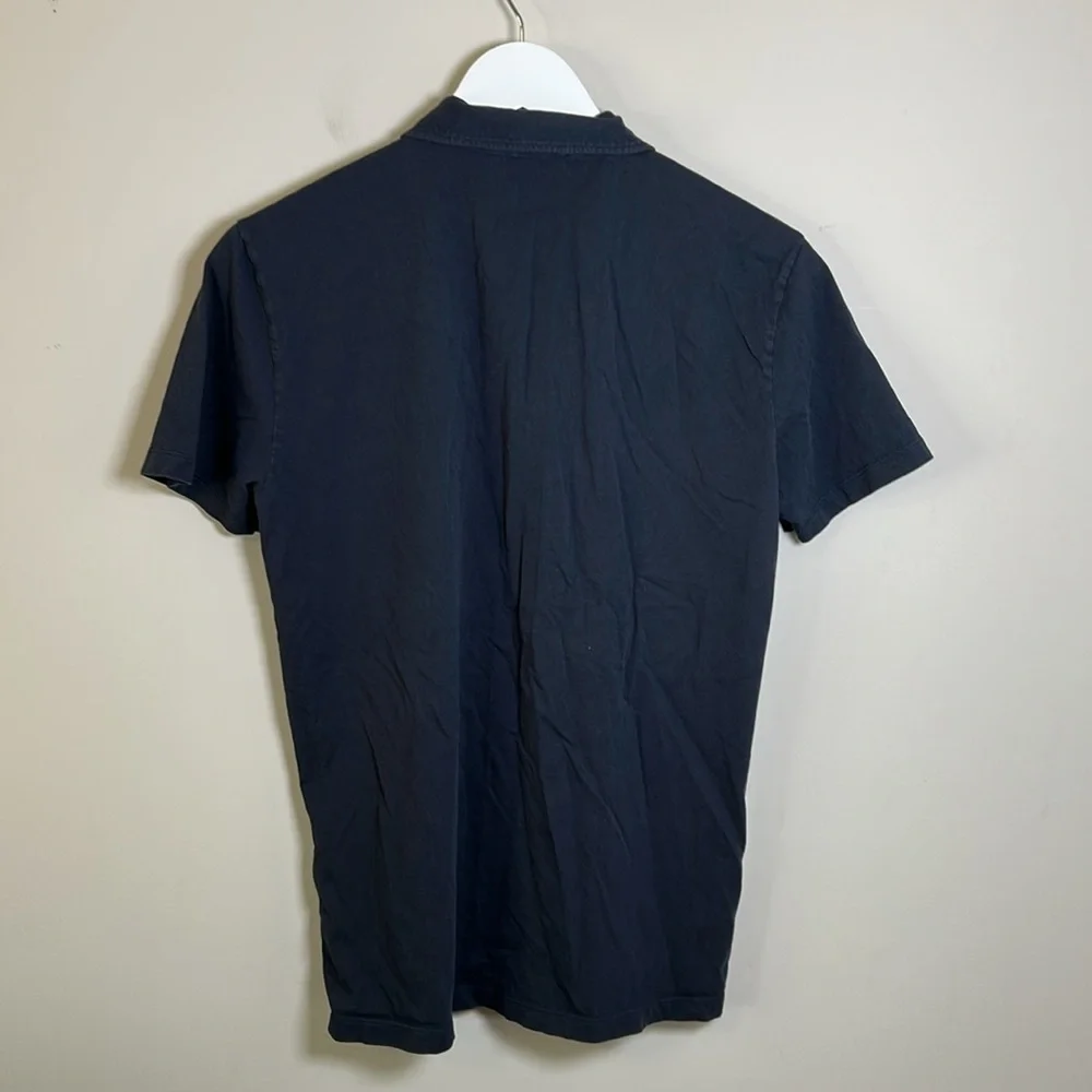 Versace Collection Half Medusa Logo 3 Button Placket Polo Shirt Mens Sz M - Picture 5 of 11